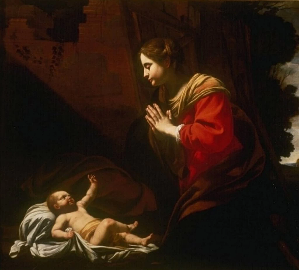 Maria in adorazione del Bambino - Museum Boijmans Van Beuningen